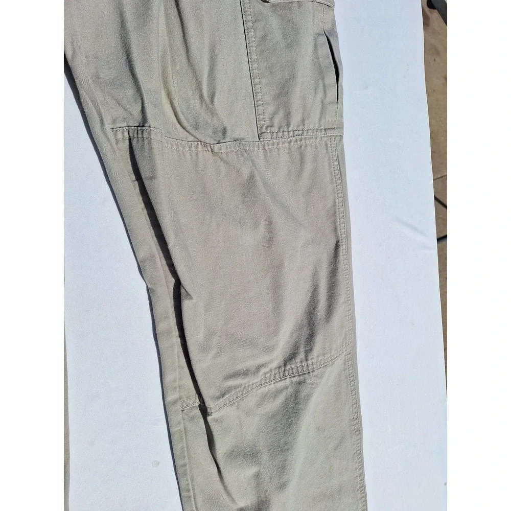 5.11 Tactical Series Pant Men 34x36 Khaki Cargo TacLite Pro‎ RipStop Double Knee